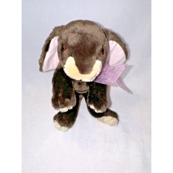 Commonwealth 2003 Brown Cream Bunny Rabbit Plush Stuffed Animal Lop Eared Easter - Picture 1 of 12